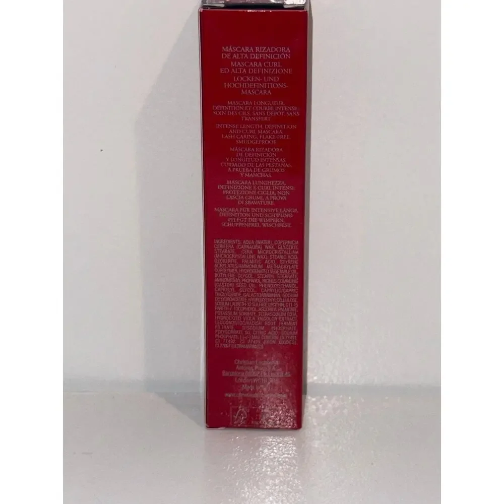 NIB Christian Louboutin Les Yeux Noirs Lift Ultima Mascara Black 100 0.24 oz